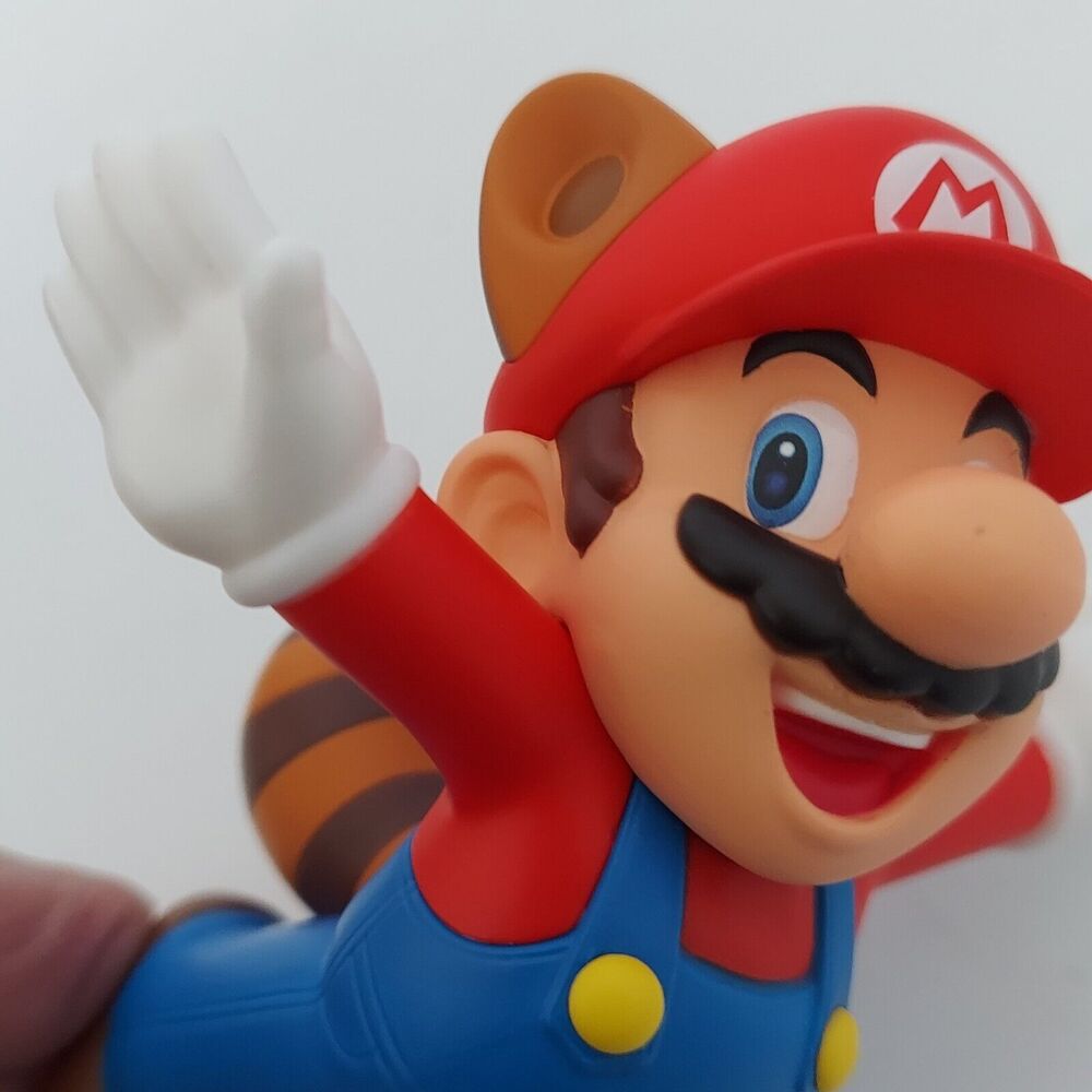 Nintendo Mario Raccoon Christmas Ornament 2022 Hallmark